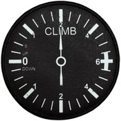 Resim Ex Patch Uçak Varyometre Göstergesi Peç Patch 8 Cm 