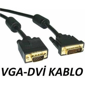 Resim Platoon5 Metre DVI VGA Kablo 5 Metre Dvı VGA Kablo 