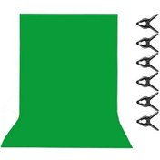 Resim Greenbox Chromakey Green Screen Yeşil Fon Perde(3 X4 M) 