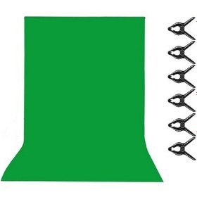 Resim Greenbox Chromakey Green Screen Yeşil Fon Perde(3 X4 M) 