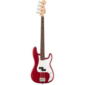 Resim Squier 0379700554 Debut Precision Bass Gitar (Dakota Red) | Laurel Klavye Kırmızı Renk ve Klasik Fender Tasarımı 