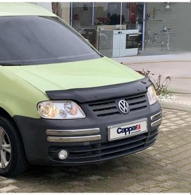 Resim Cappafe Vw Caddy Ön Kaput Koruyucu Rüzgarlık 4Mm Abs 2004-2010 