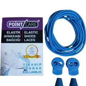 Resim Point Care Akıllı Kilitli Elastik Ayakkabı Bağcık 100 Cm 