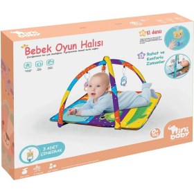 Resim Erdem Oyuncak Oyun Halısı Sarı 