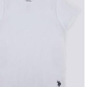 Resim U.S. Polo Assn. Erkek Çocuk Fanila - Beyaz 
