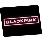 Resim Panorama Ajans Blackpink Neon Tabela Tasarım Pembe Siyah Mouse Pad 