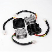 Resim Cloudstore 12v 4/5 Pin Aşırı Gerilim Korumalı Alüminyum Voltaj Regülatörü - Gy6 Cg Cb Motorlar İçin - 4 Kablolu 