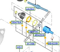 Resim Ford Kuga (2013-2020) 1.5 Sol Aks Dış Kafası Otomatik (Otosan) 