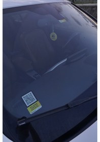 Resim Akıllı Araç Cam Qr Kimlik Etiketi - 2 Adet 