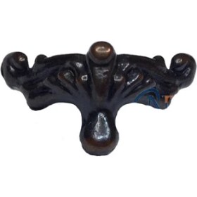 Resim Köşe Etekli Sandık Ayağı, Kutu Ayak 1,5 cm - Eskitme 