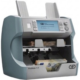 Resim Giesecke+devrient Pronote 1.5 Gen4 Banknot Sayma Makinesi, 25 Ülke Para Birimi Sayar 
