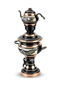 Resim MORYA Biblo Süslük Bakır Semaver 