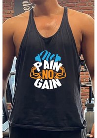 Resim Powerpain Gym Fitness Tank Top Sporcu Atleti 