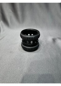 Resim Metal Siyah Nargile Lotusu 