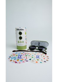 Resim 3-6 Yaş Çocuk Güneş Gözlüğü Hunter Green Yeşil 