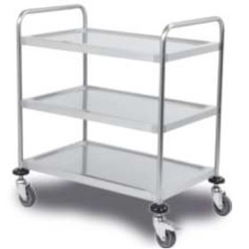 Resim Pimak Servis ve Taşıma Arabası 3 Katlı 55 x 66 x 90 (cm) 
