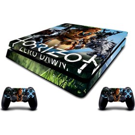 Resim Stickermarket PS4 Slim Horizon Sticker Seti 