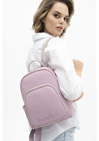 Resim Benetton Bnt 1337 Sırt Çantası Std / Lila-taş Lila - Taş Rengi 