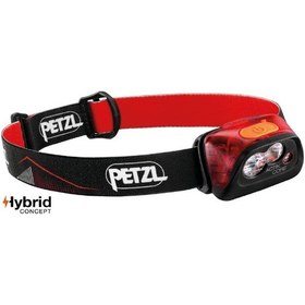 Resim Petzl Actik Core Kırmızı Kafa Lambası E099GA01 Kırmızı 