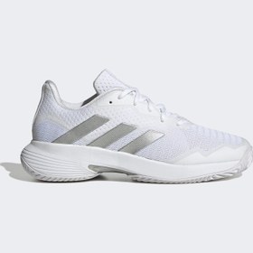 Resim adidas Courtjam Control Kadın Beyaz Tenis Ayakkabısı 