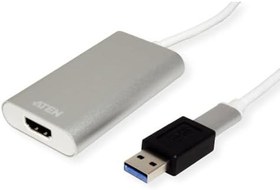Resim Aten UC3020 CAMLIVE HDMI'dan USB-C'ye Video Yakalama, Gümüş 