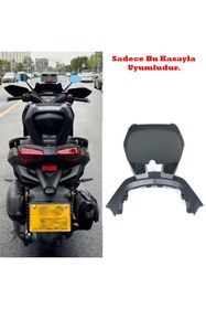 Resim MotoExpress Yamaha Xmax 250 2024-2025 Sissy Bar Arka Yolcu Sırt Dayama M2 