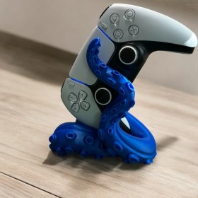 Resim Butik PS5 Dualsense 5 Gamepad Standı Ahtapot Kol | Kabuk Factory Tasarımı 
