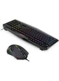 Resim Redragon S101-5 Oyuncu Rgb Klavye + Mouse K503RGB + M601RGB 