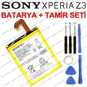 Resim Sony Xperia Z3 D6603 Batarya Pil + Tamir Seti 