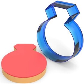 Resim Yüzük Polikarbon Kurabiye Kalıbı 