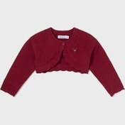 Resim Mayoral Kız Bebek Hırka Örme 308 Kırmızı 