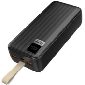 Resim Dexim K54 40.000 Mah Type-C Çıkışlı LED Ekranlı Pd Askılı Powerbank - Siyah Stoktan Hızlı Gönderi | 2 Yıl Garantili