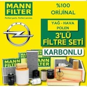 Resim Opel Astra K 1.6 Cdti Mann-Filter Filtre Bakım Seti 2015-2018 (495301228) 