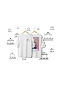 Resim Dreamers Serisi No:10 T-shirt - Beyaz 