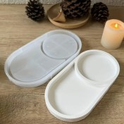 Resim DIY El Sanatları için DNEJIU Oval Silikon Kalıp - Takı Tepsileri, Mum Tutucuları, Sabun Yapımı, Reçine ve Alçı için Yeniden Kullanılabilir Esnek Kalıplar - Kolay Çıkarma ve Temizleme, Dayanıklı El Yapımı Depolama Organizatörü, Reçine Sanatı Malzemeleri | Pürüzsüz Yüzey Kalıbı | Kolay Çıkarma Kalıbı, El Sanatları için Kalıp Silikonu, DNEJIU 