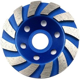 Resim Geeksen Elmas Zımpara Tekerleği - 100mm Çap, 3 Renk Seçeneği, Metal Halkalı Veya Halkasız 