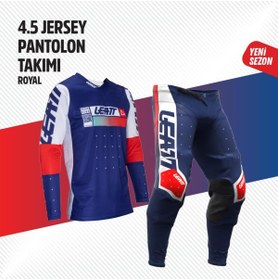 Resim Leatt LACİVERT BEYAZ JERSEY PANTOLON TAKIMI 