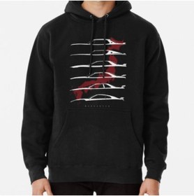 Resim GALASHOP Skyline Gtr Generation Pullover 2 Siyah Hoodie Model 56 