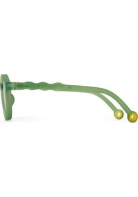 Resim Olivio&co Classic Oval Çocuk Güneş Gözlüğü - Olive Green Çok Renkli 
