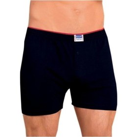 Resim Berrak 6 Adet Siyah Renk Penye Boxer 