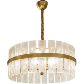 Resim Muse Gold Modern Salon Avizesi 