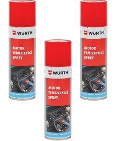 Resim Würth Motor Temizleyici Sprey 500 Ml / 3'lü Paket / 