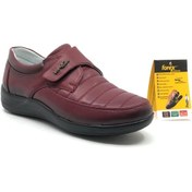 Resim Forex 201 %100 Deri Dr.tavsiyeli Kadın Casual Ayakkabı Bordo 