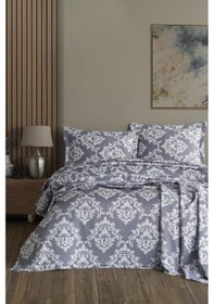 Resim Varol Damasco Tek Kişilk Yatak Örtüsü Grı/tekkısılık Gri 