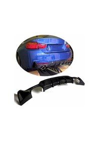 Resim Bmw F32 F33 F36 Arka Tampon Difüzörü 4 Çıkış Pianoblack 4 Serisi 