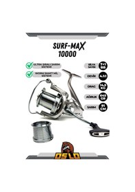 Resim Surf Max 10000 420cm 100-200gr Camarro Surf Profesyonel Kıyı Olta Takımı Seti 