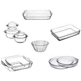 Resim Paşabahçe Borcam Tencere Ve Tepsi Seti - 10 Parça Borcam Çeyiz Seti Takımı 