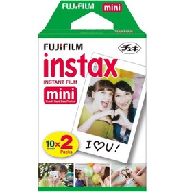 Resim FujiFilm Intax Instant Film 20 Pozluk Mini Film 