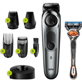 Resim Braun BT7240 Autosense Islak Kuru Sakal Kesme Makinesi 