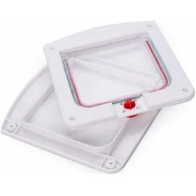 Resim Kudi KD1901111 Kedi Kapısı 22 x 20 x 3 CM 